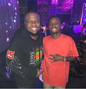 Aloma DMW with Hushpuppi