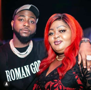 Eniola Badmus with Davido