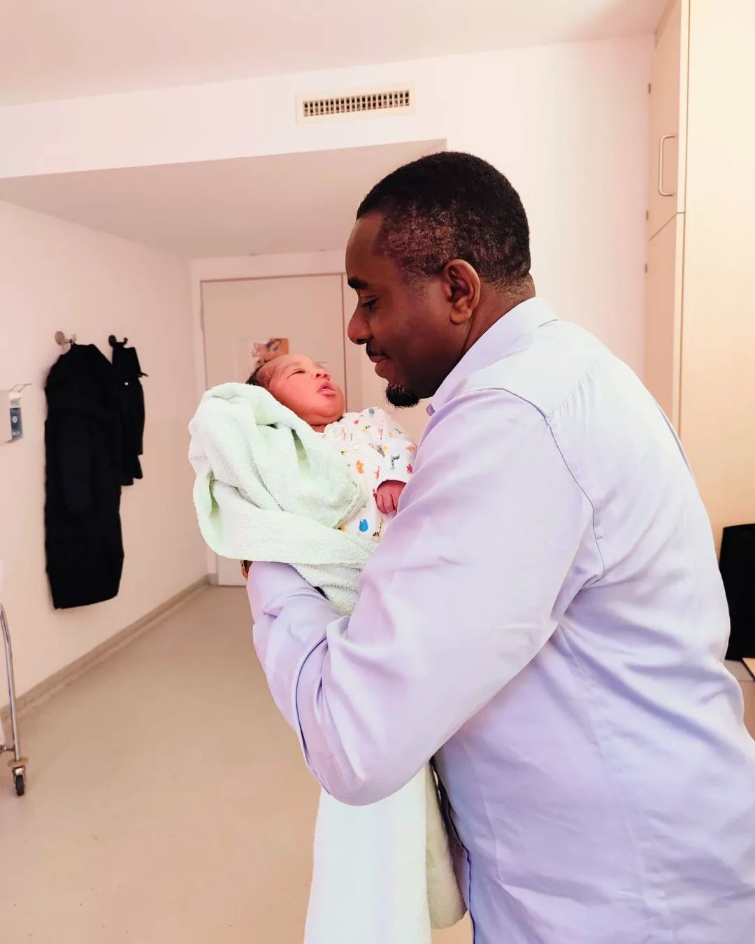 BREAKING: Emeka Ike and Wife welcome baby girl on his birthday!
