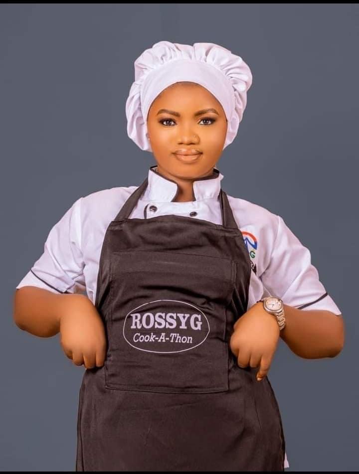 Nigerian chef RossyG breaks a Guinness World Record with a 21-day cooking competition