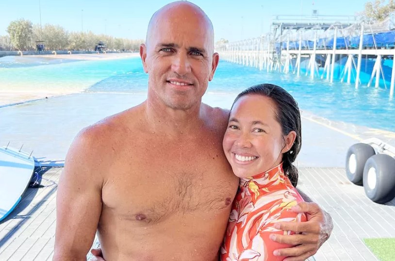 Kelly Slater and wife 2