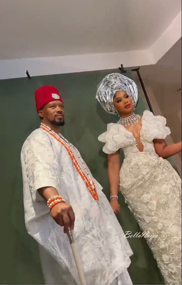 Breaking News: Sharon Ooja Weds, Husband’s Face Revealed