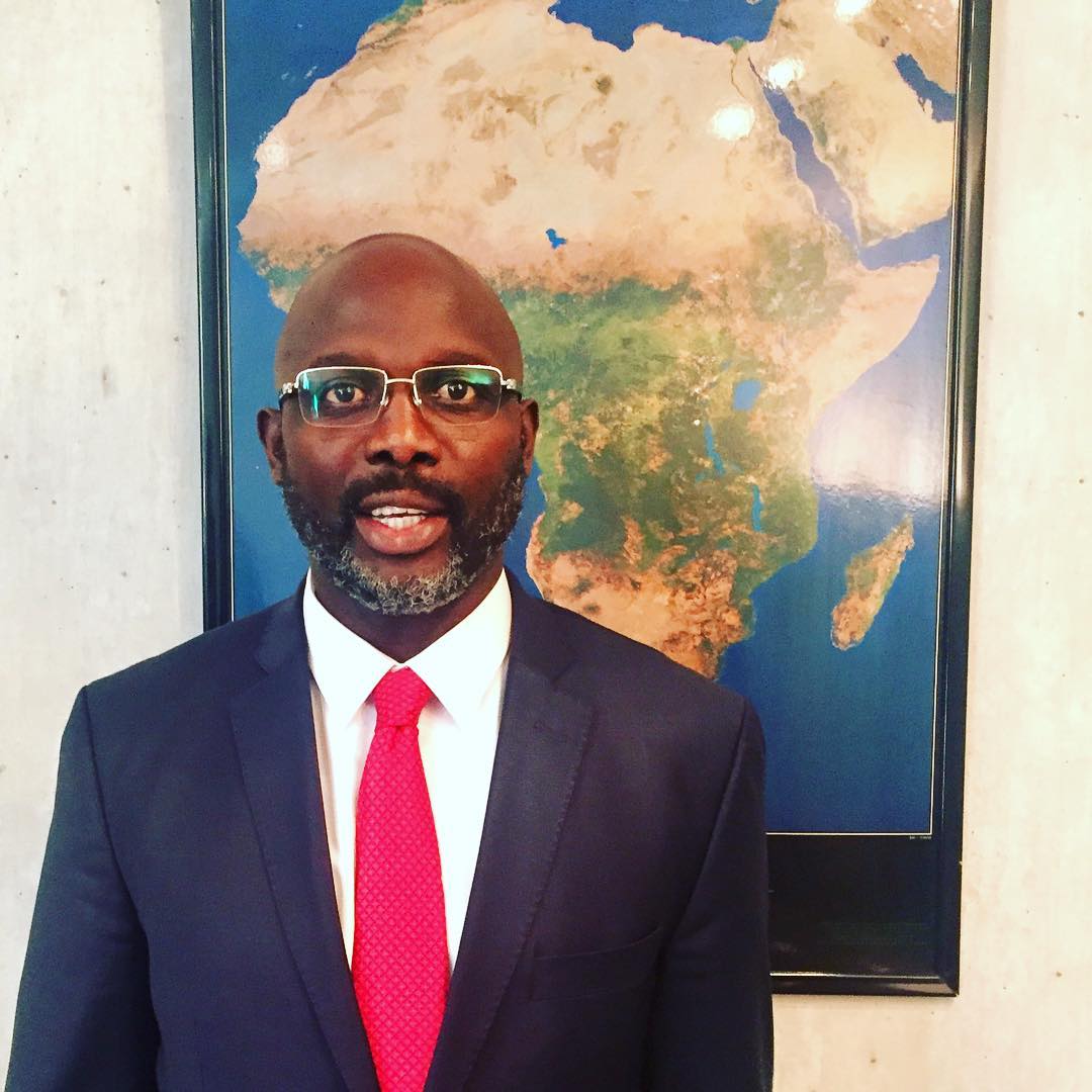 George Weah Biography: Age, Children, Wife, Net Worth, Football Career ...