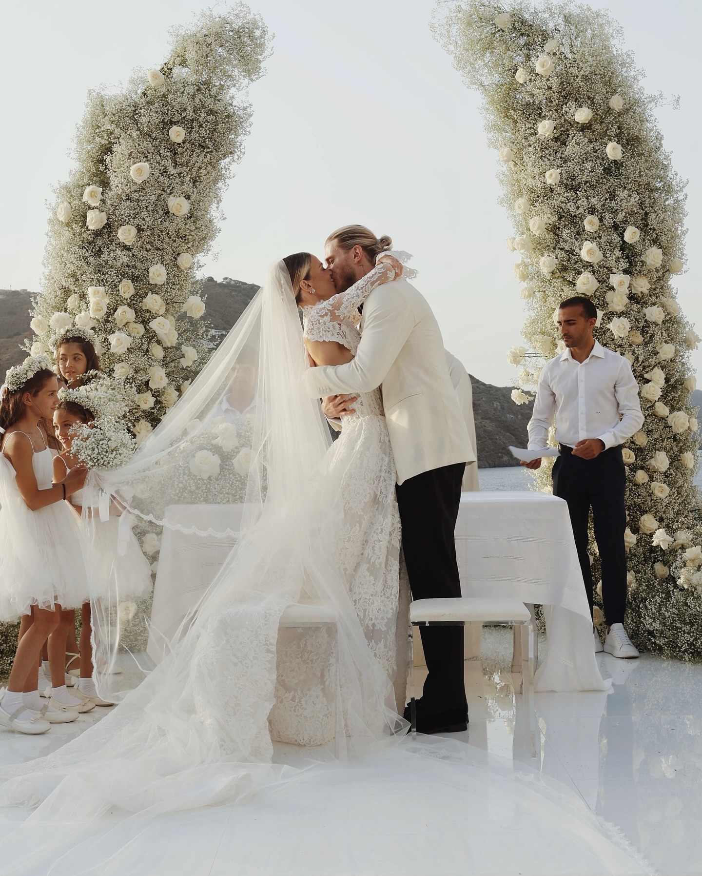Loris Karius married TV presenter Diletta Leotta in a beautiful Sicilian ceremony