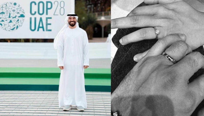 Khalid Al Ameri announces engagement to Sunainaa amid cultural odyssey