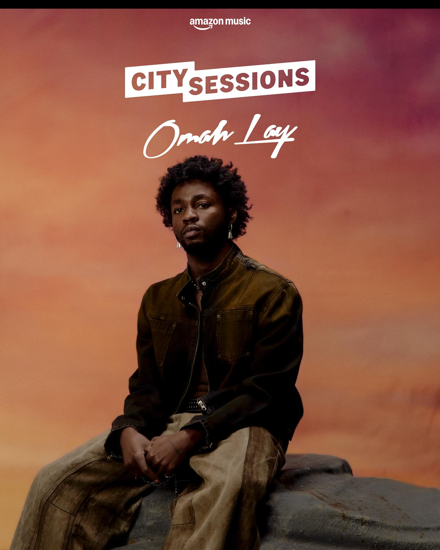 Omah Lay Unveils New Single “Moving” at Amazon Music City Session