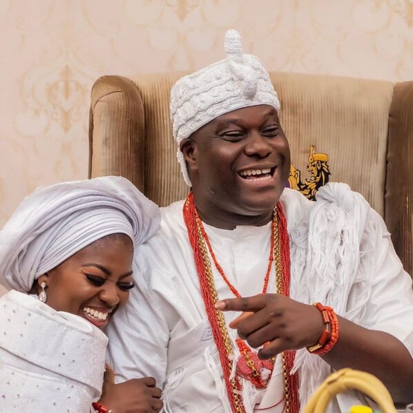 Ooni of Ife and Olori Folashade Welcome the New Prince