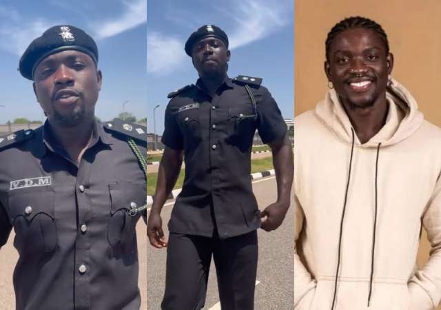 VeryDarkMan was arrested after wearing a police uniform in a viral video